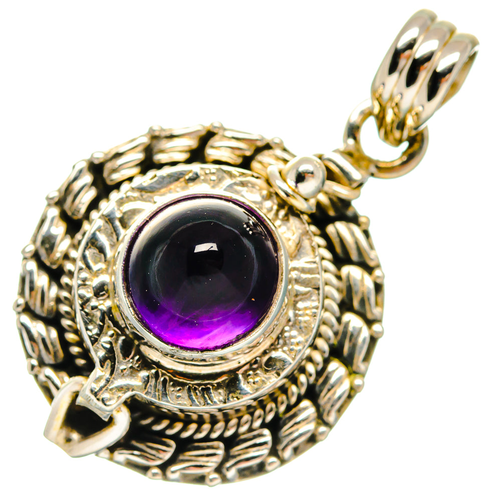Amethyst Pendants handcrafted by Anasilvercos - PD20114