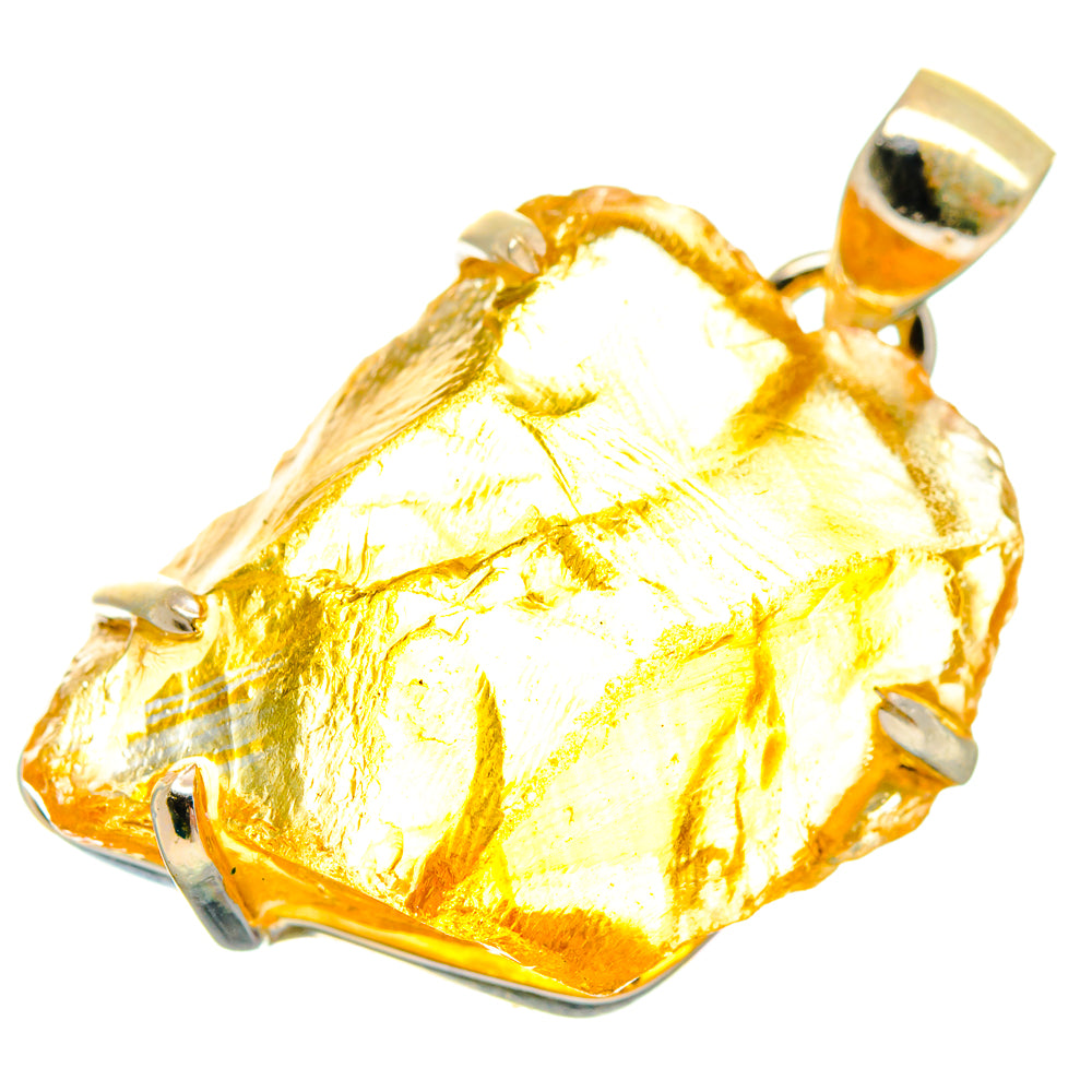 Citrine Pendants handcrafted by Anasilvercos - PD20119