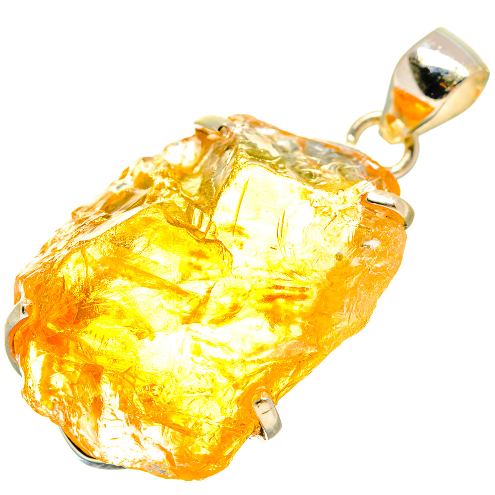 Citrine Pendants handcrafted by Anasilvercos - PD20121
