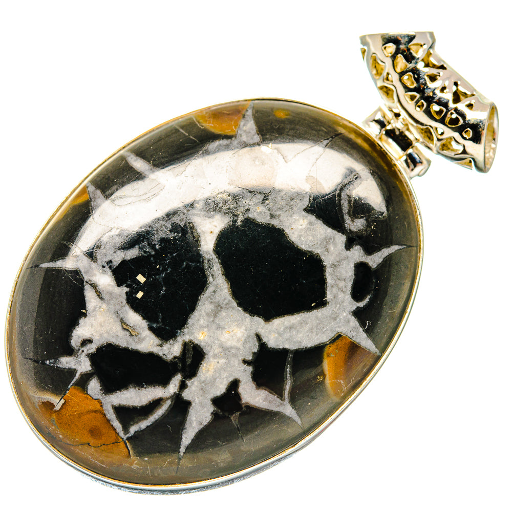 Septarian Geode Pendants handcrafted by Anasilvercos - PD20137