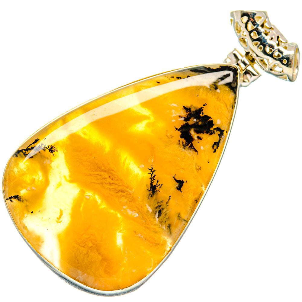 Plume Agate Pendants handcrafted by Anasilvercos - PD20139
