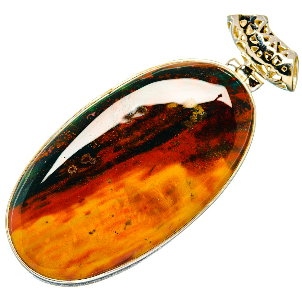 Bloodstone Pendants handcrafted by Anasilvercos - PD20141