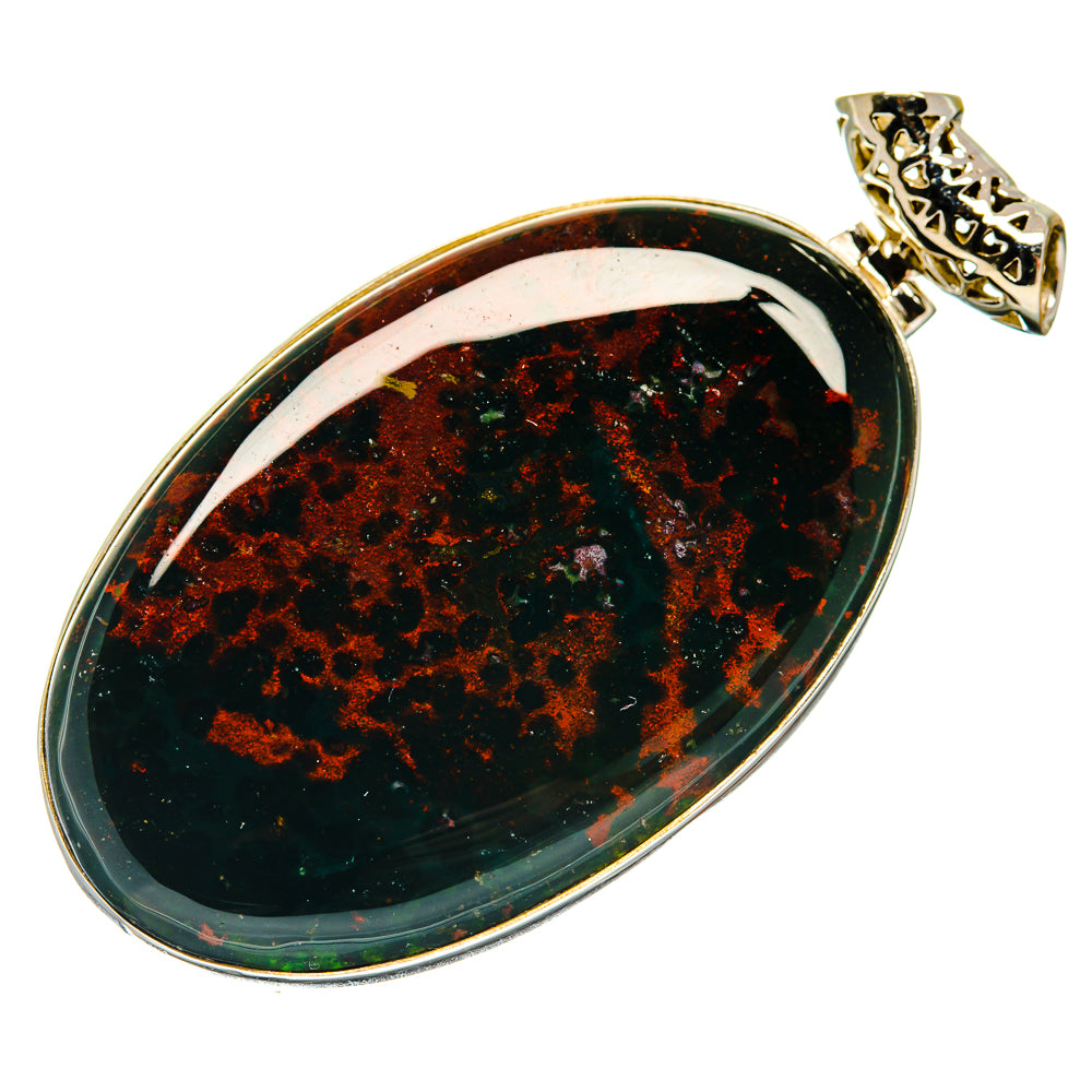 Bloodstone Pendants handcrafted by Anasilvercos - PD20142