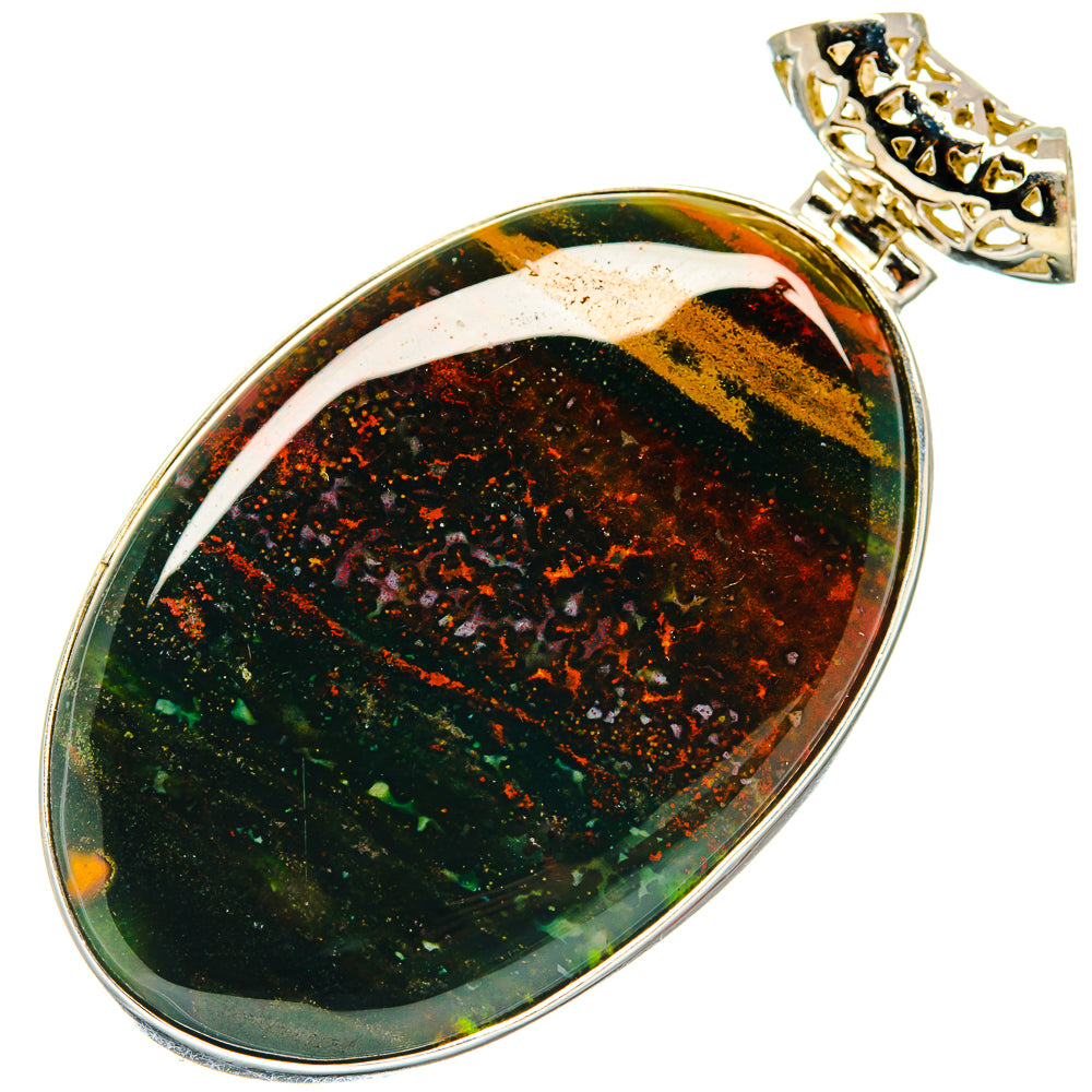 Bloodstone Pendants handcrafted by Anasilvercos - PD20145