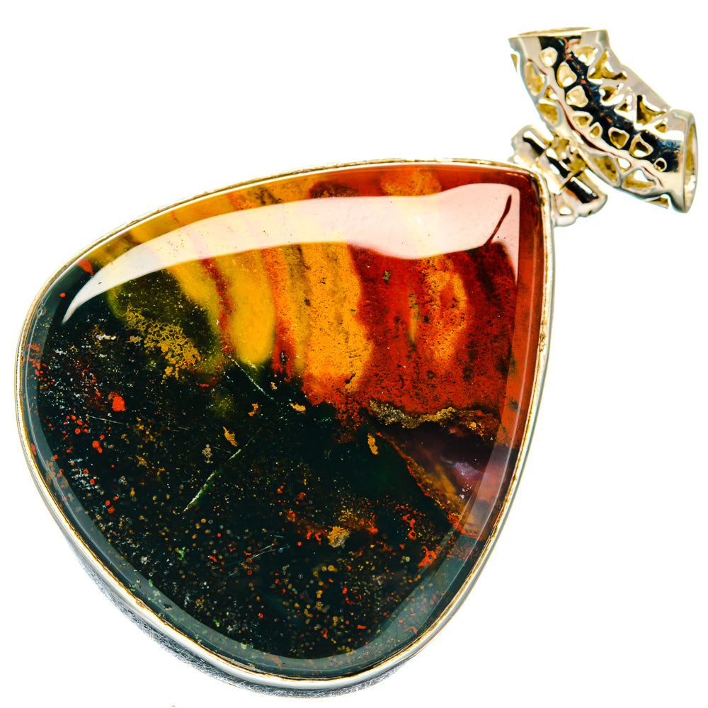 Bloodstone Pendants handcrafted by Anasilvercos - PD20147