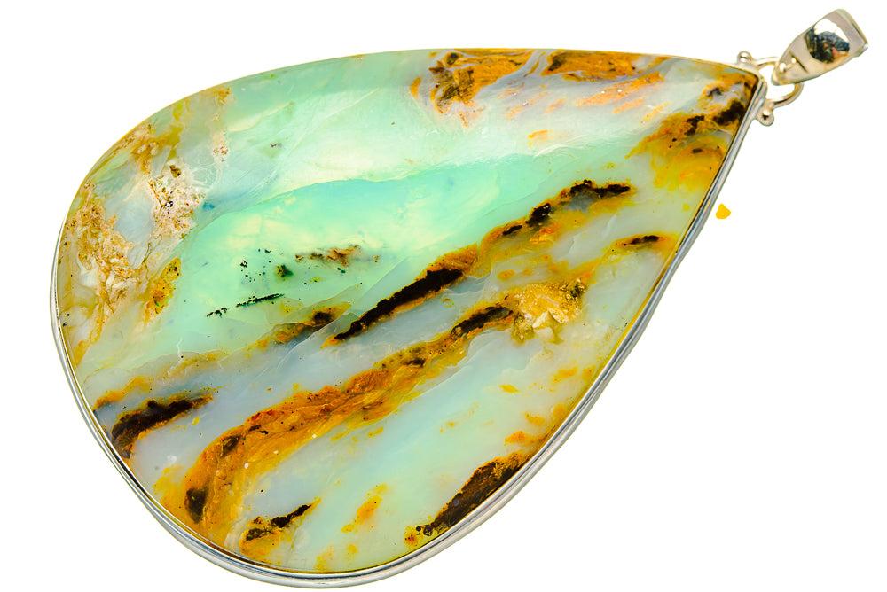 Peruvian Opal Pendants handcrafted by Anasilvercos - PD20189