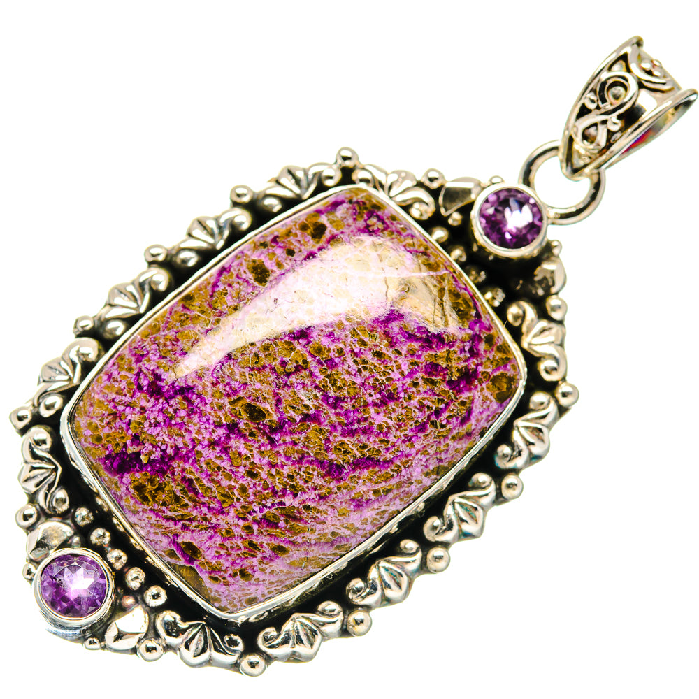 Stichtite Pendants handcrafted by Anasilvercos - PD20221