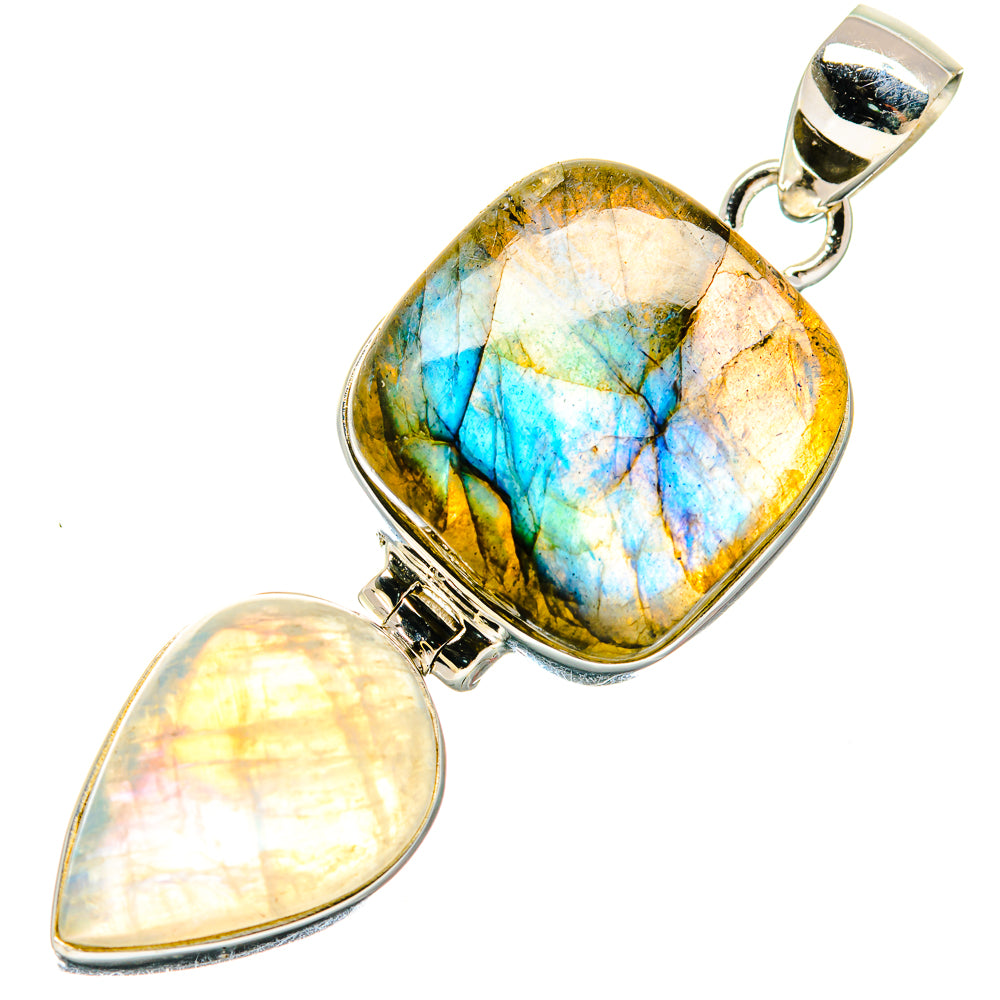 Labradorite Pendants handcrafted by Anasilvercos - PD20227