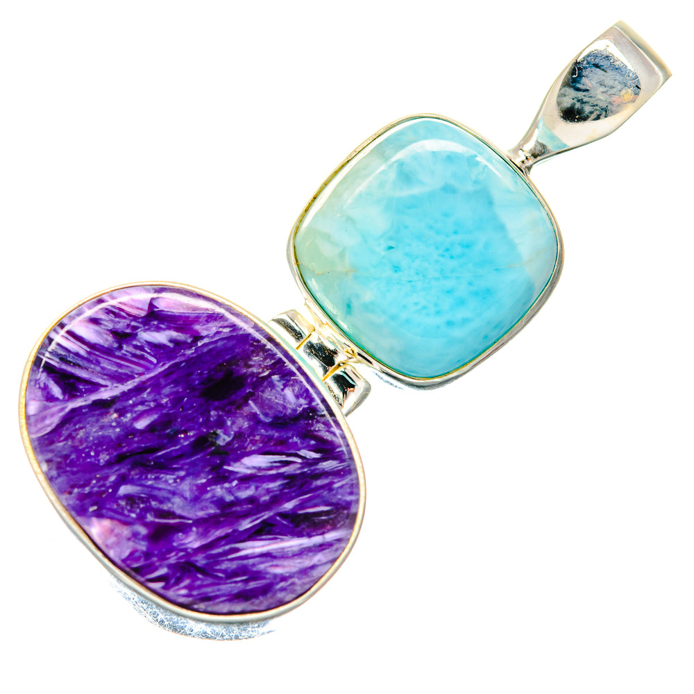 Charoite Pendants handcrafted by Anasilvercos - PD20230