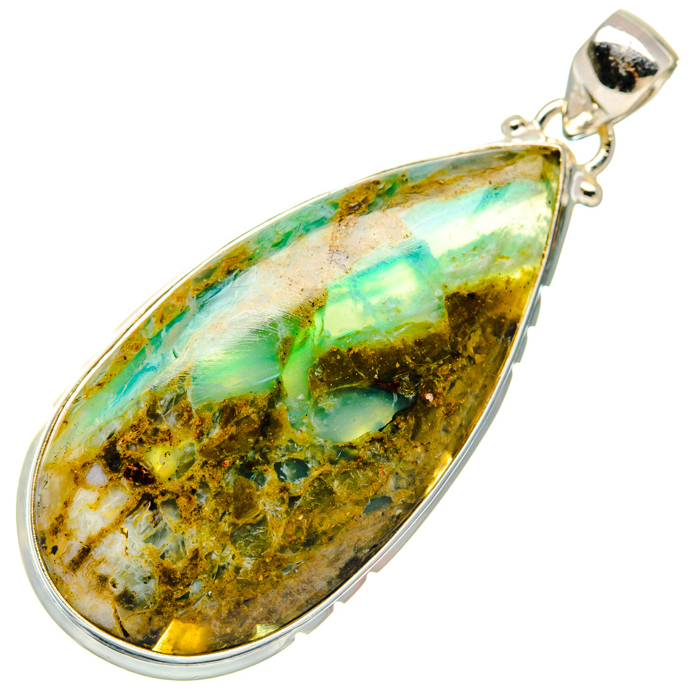 Peruvian Opal Pendants handcrafted by Anasilvercos - PD20233