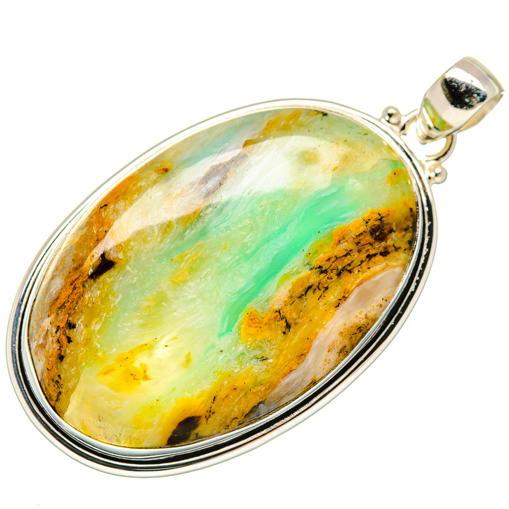 Peruvian Opal Pendants handcrafted by Anasilvercos - PD20237