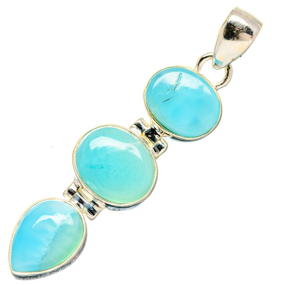 Larimar Pendants handcrafted by Anasilvercos - PD20250