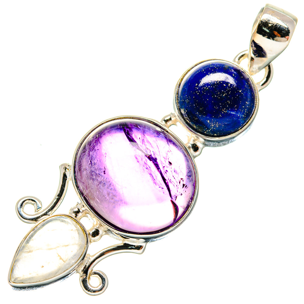Amethyst Pendants handcrafted by Anasilvercos - PD20260