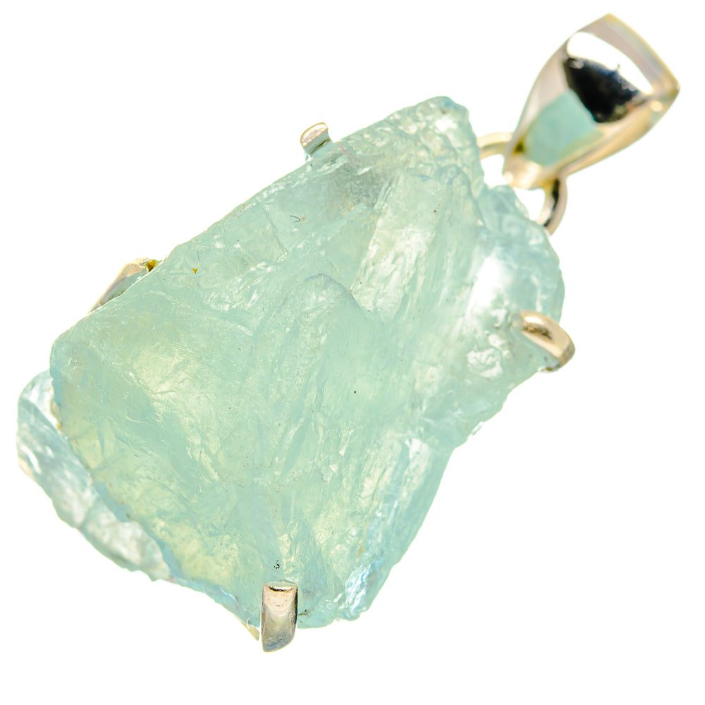 Aquamarine Pendants handcrafted by Anasilvercos - PD20294