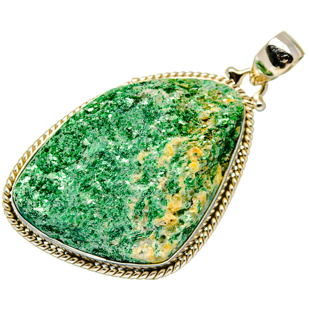 Chrysoprase Pendants handcrafted by Anasilvercos - PD20297 - Photo 2
