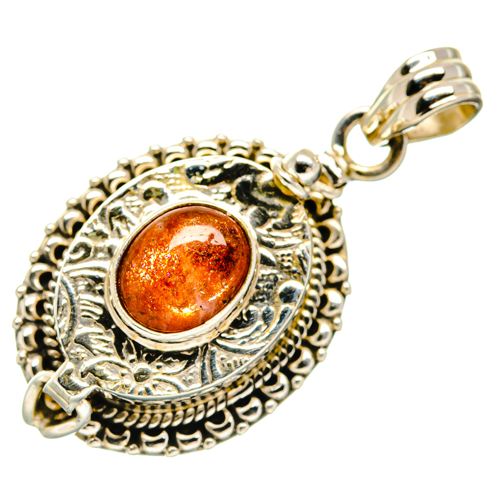 Sunstone Pendants handcrafted by Anasilvercos - PD20341