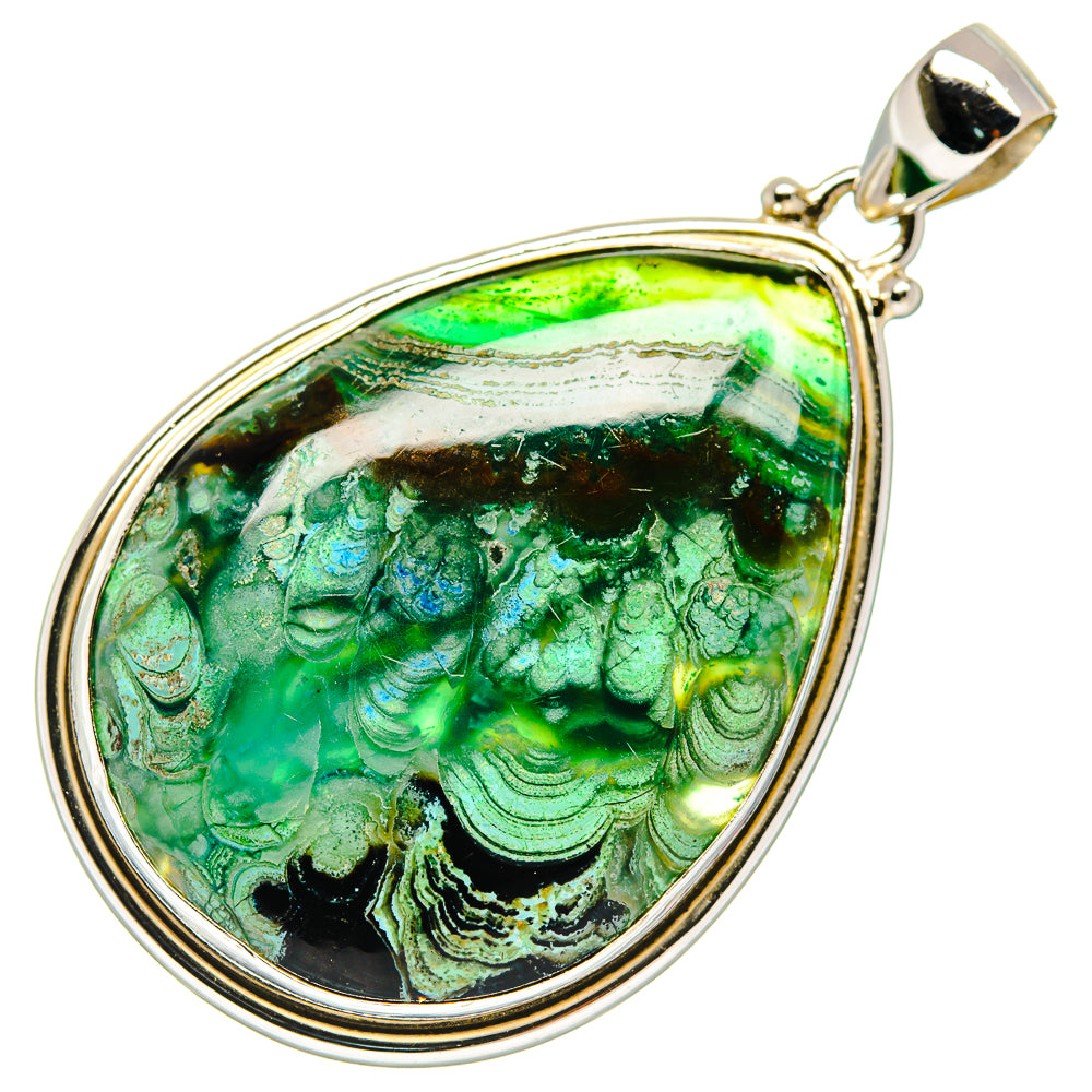 Rainforest Opal Pendants handcrafted by Anasilvercos - PD20355