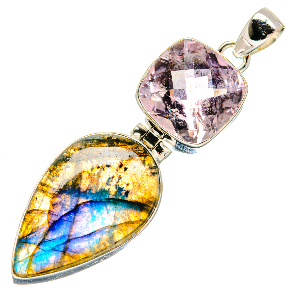 Labradorite Pendants handcrafted by Anasilvercos - PD20369
