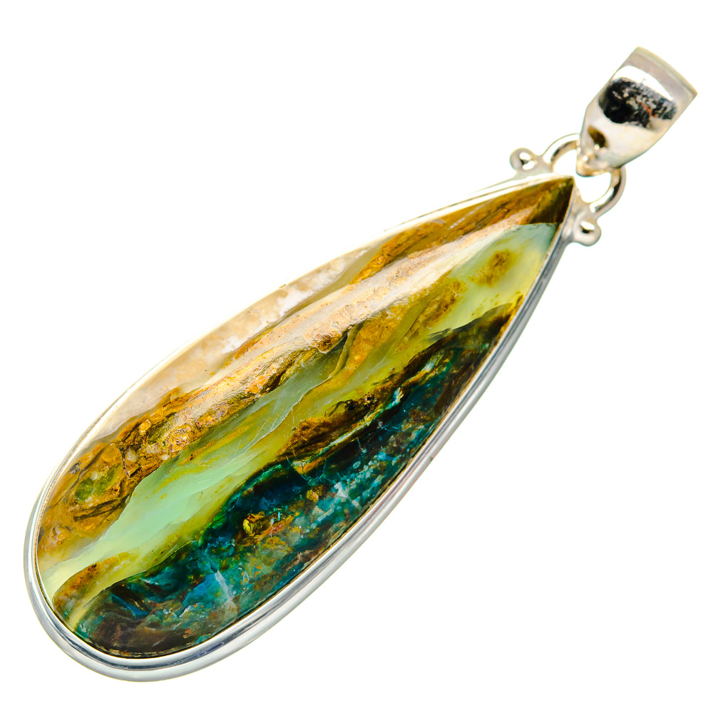 Peruvian Opal Pendants handcrafted by Anasilvercos - PD20372