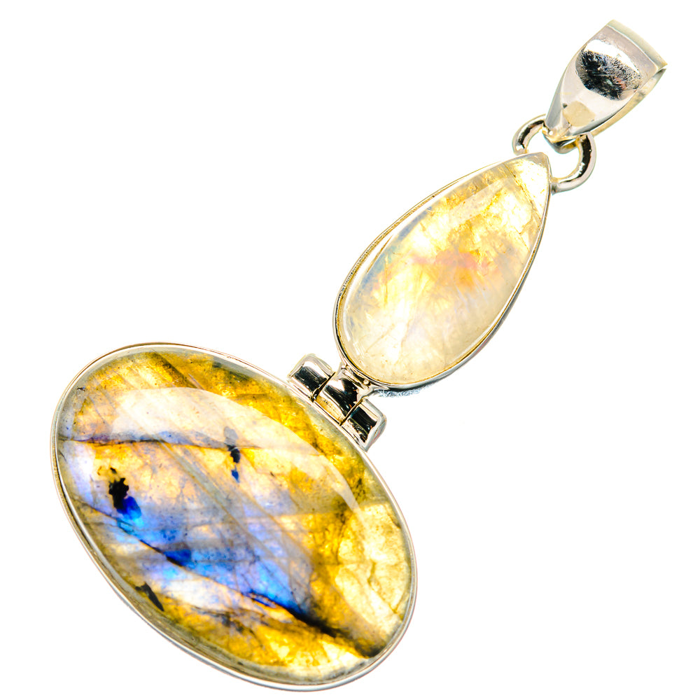 Labradorite Pendants handcrafted by Anasilvercos - PD20432