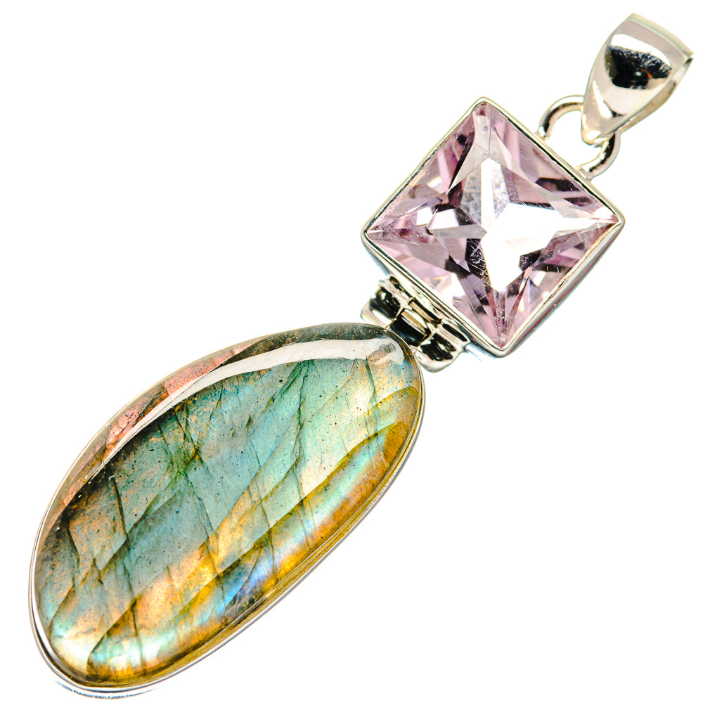 Labradorite Pendants handcrafted by Anasilvercos - PD20436