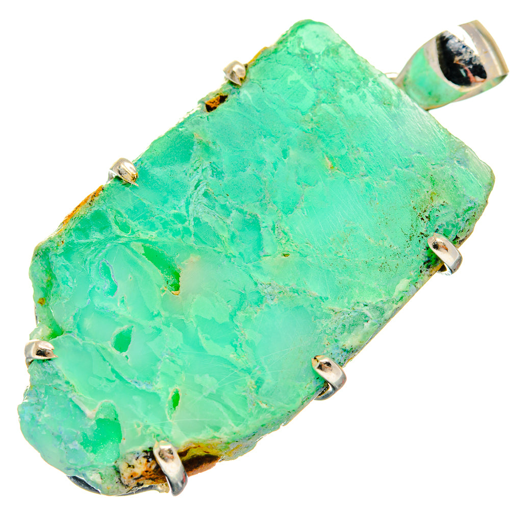 Chrysoprase Pendants handcrafted by Anasilvercos - PD20443