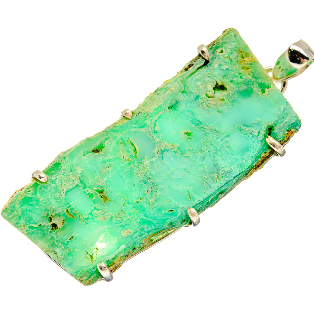 Chrysoprase Pendants handcrafted by Anasilvercos - PD20445