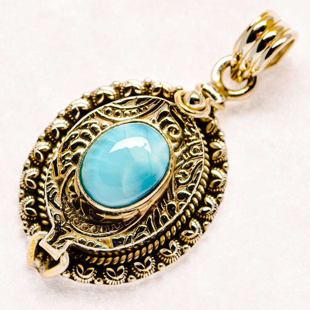 Larimar Pendants handcrafted by Anasilvercos - PD20471