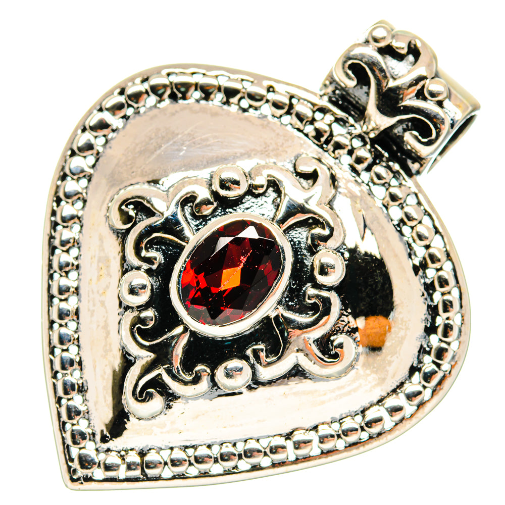 Garnet Pendants handcrafted by Anasilvercos - PD20492