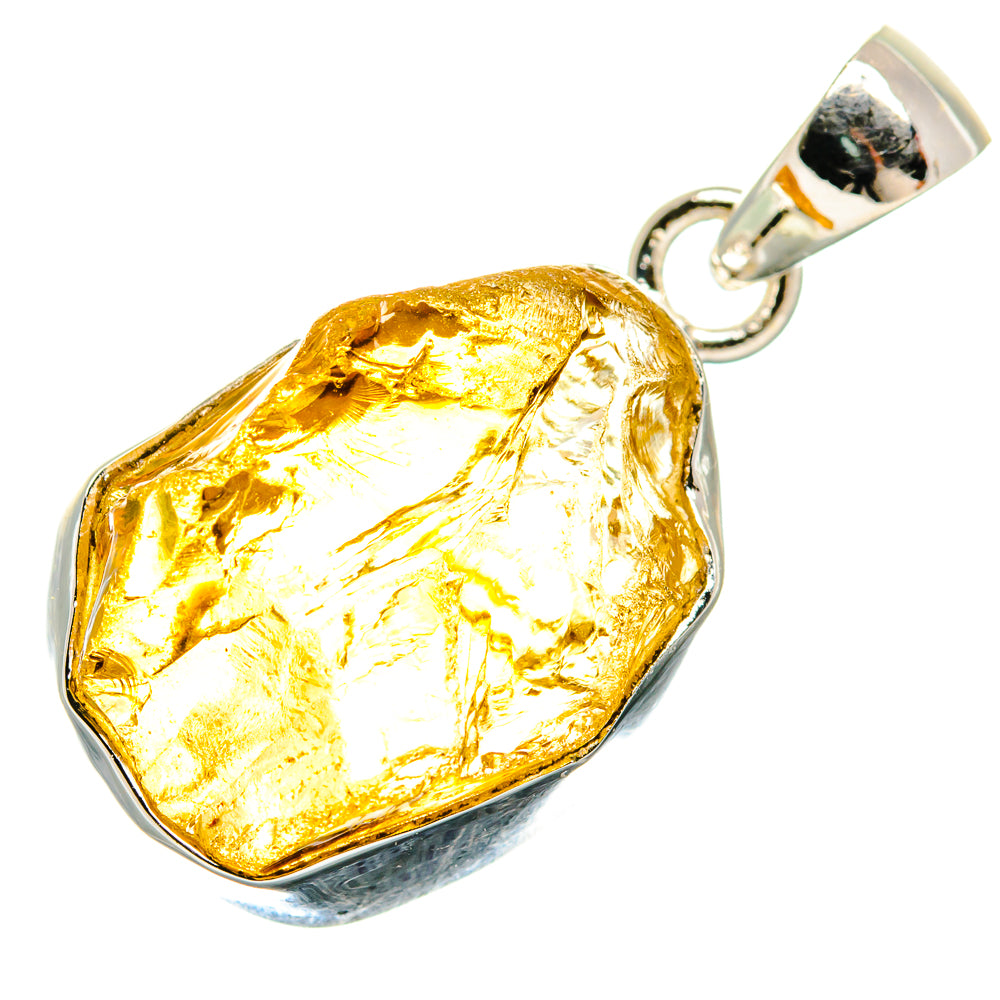 Citrine Pendants handcrafted by Anasilvercos - PD20507