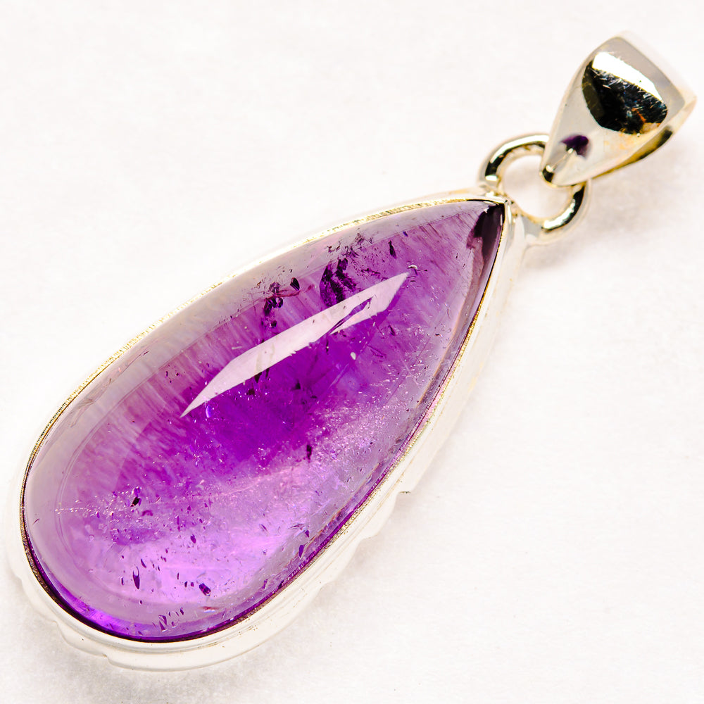 Amethyst Pendants handcrafted by Anasilvercos - PD20514