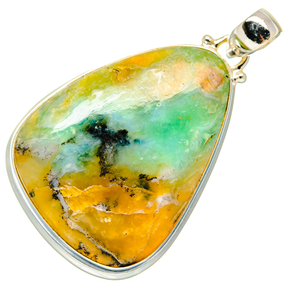 Peruvian Opal Pendants handcrafted by Anasilvercos - PD20520