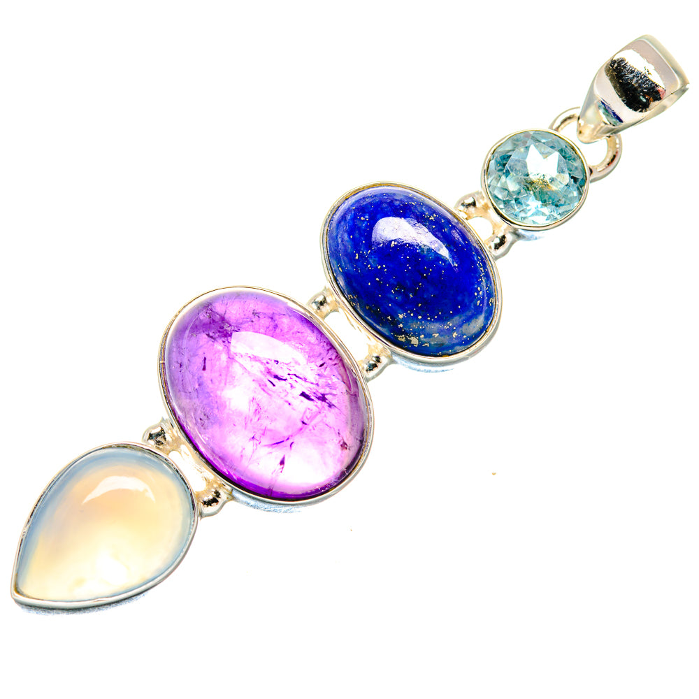 Amethyst Pendants handcrafted by Anasilvercos - PD20539