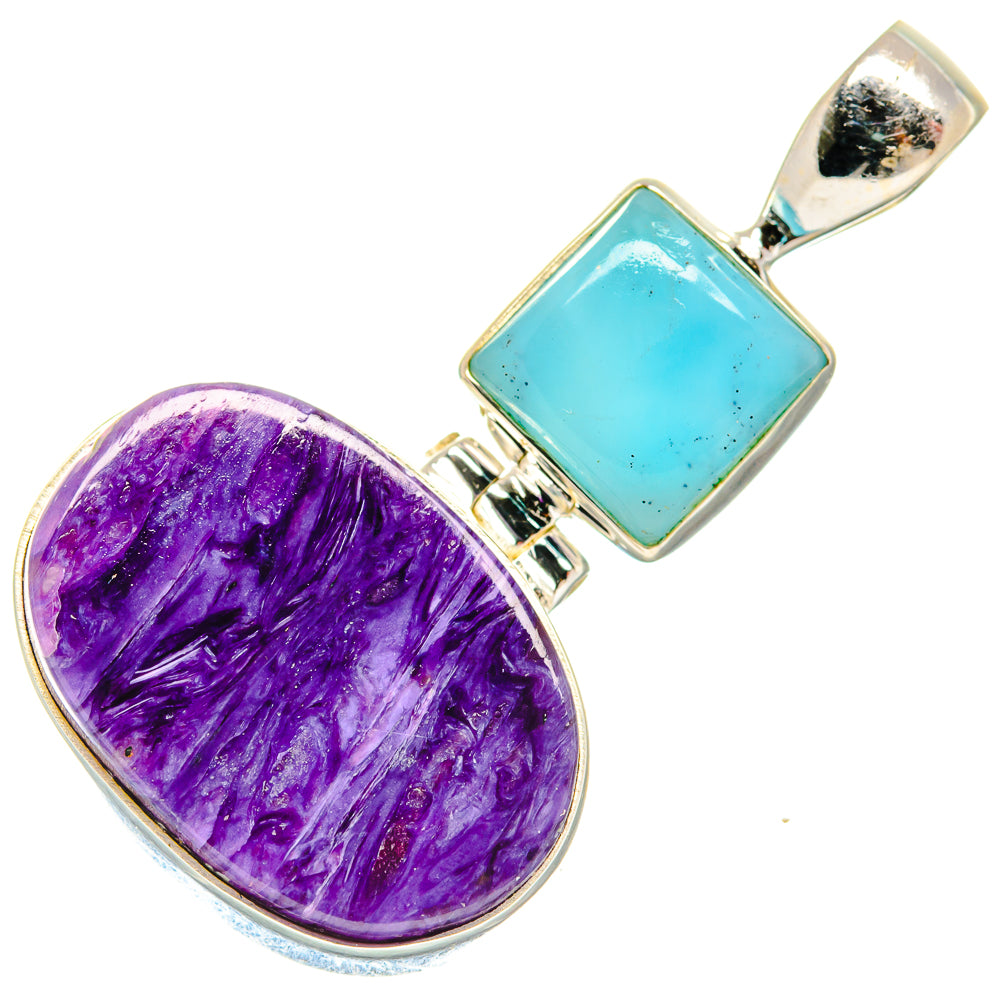 Charoite Pendants handcrafted by Anasilvercos - PD20546