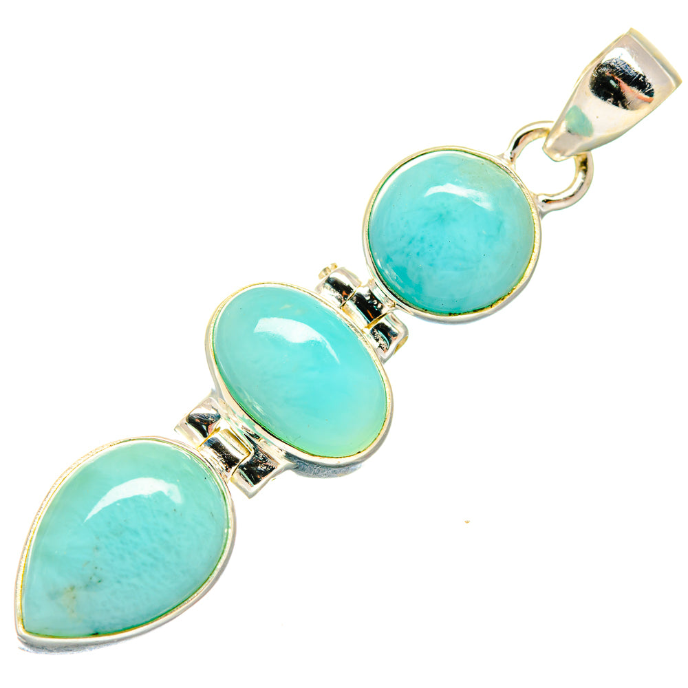 Larimar Pendants handcrafted by Anasilvercos - PD20550 - Photo 2