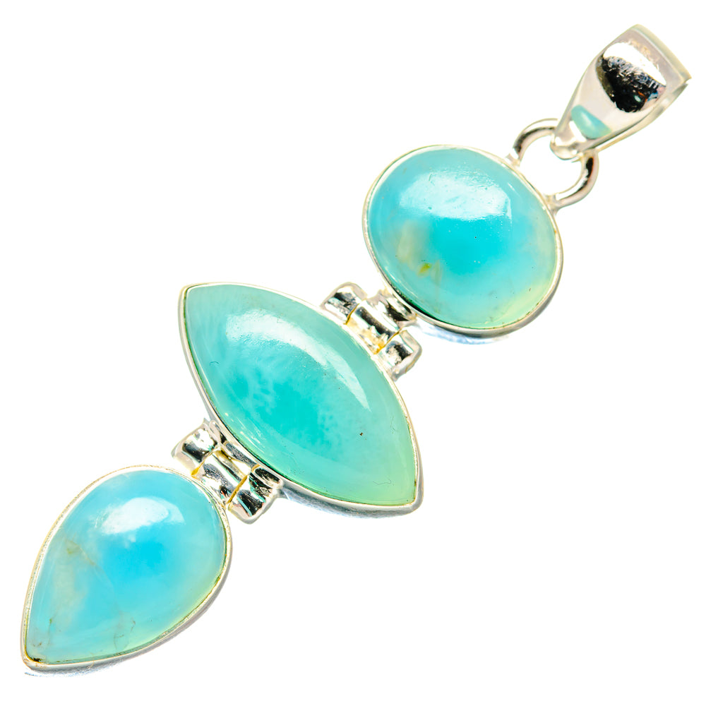 Larimar Pendants handcrafted by Anasilvercos - PD20552