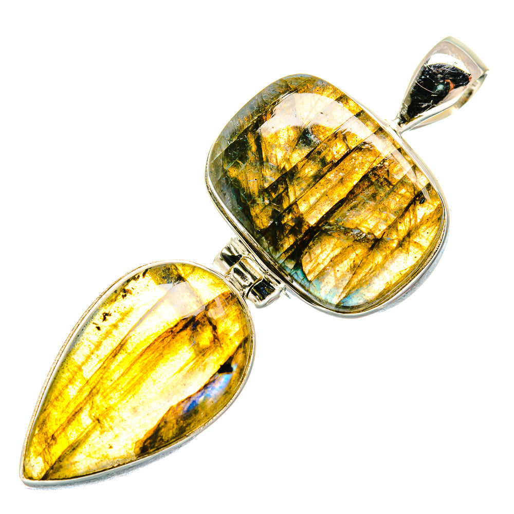 Labradorite Pendants handcrafted by Anasilvercos - PD20556