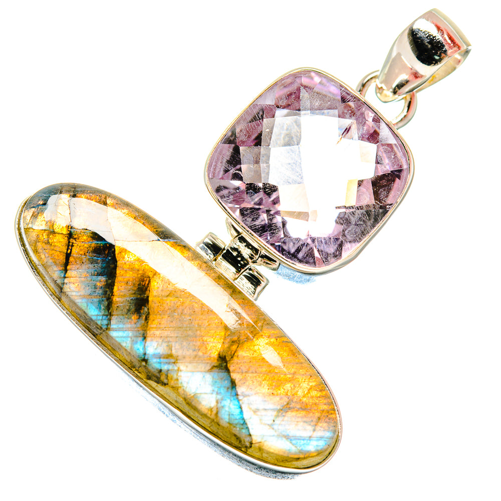 Labradorite Pendants handcrafted by Anasilvercos - PD20560