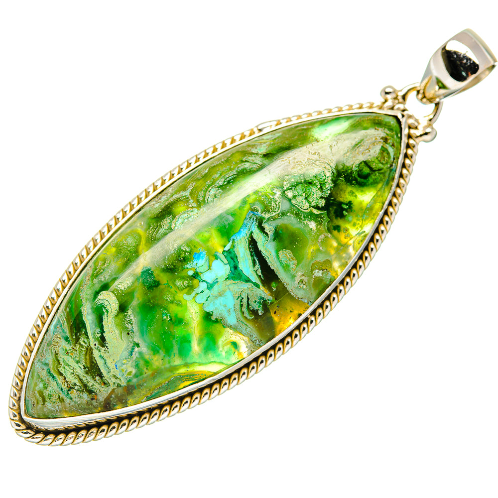 Rainforest Opal Pendants handcrafted by Anasilvercos - PD20570