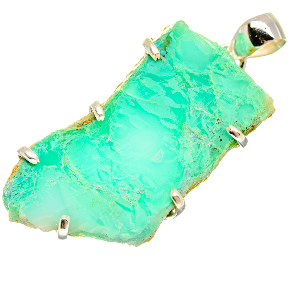 Chrysoprase Pendants handcrafted by Anasilvercos - PD20578