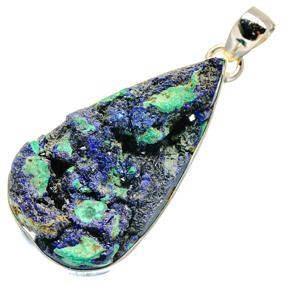 Azurite Pendants handcrafted by Anasilvercos - PD20581