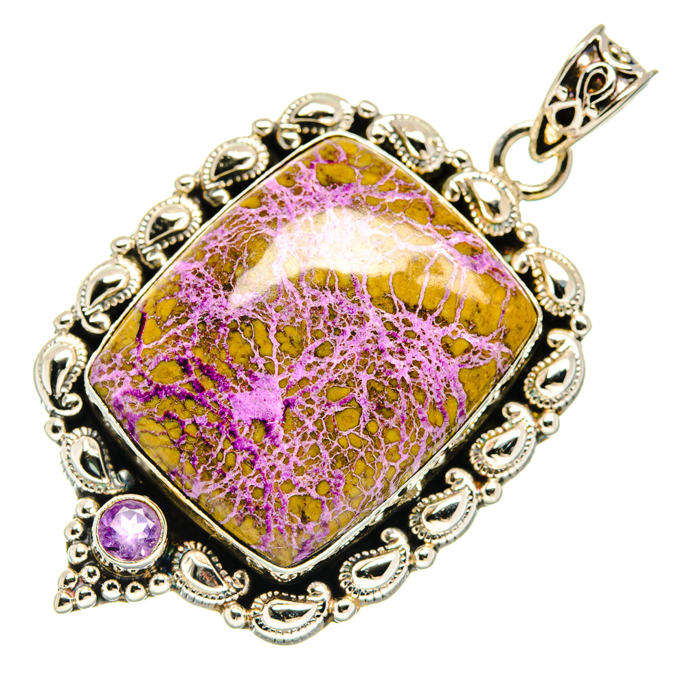 Stichtite Pendants handcrafted by Anasilvercos - PD20584