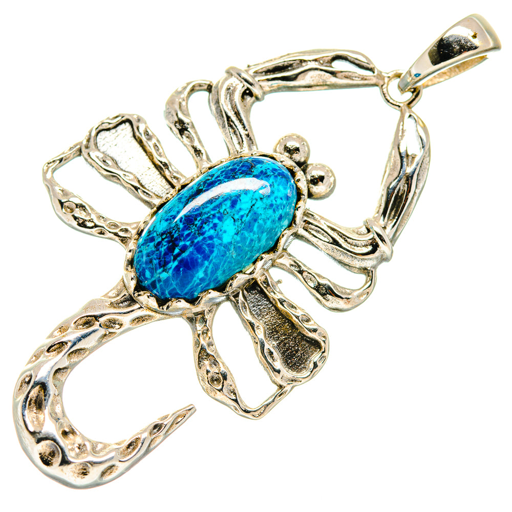Chrysocolla Pendants handcrafted by Anasilvercos - PD20587