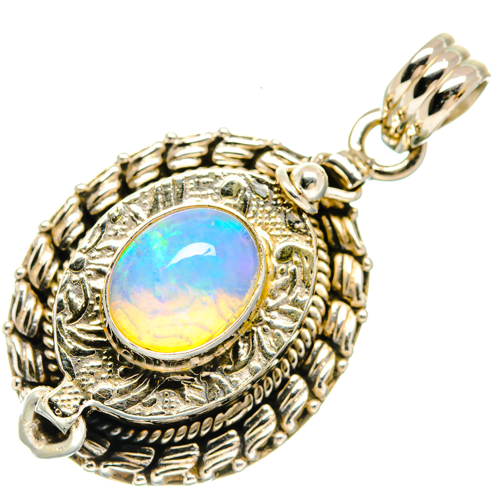 Ethiopian Opal Pendants handcrafted by Anasilvercos - PD20633