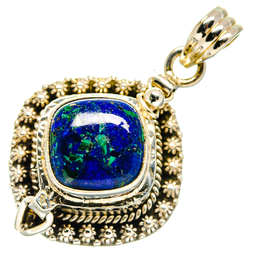 Azurite Pendants handcrafted by Anasilvercos - PD20634