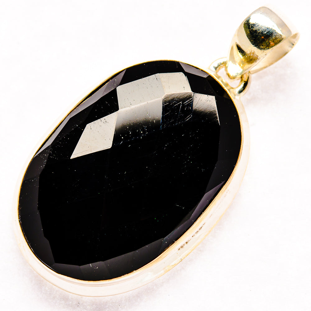 Black Onyx Pendants handcrafted by Anasilvercos - PD20676
