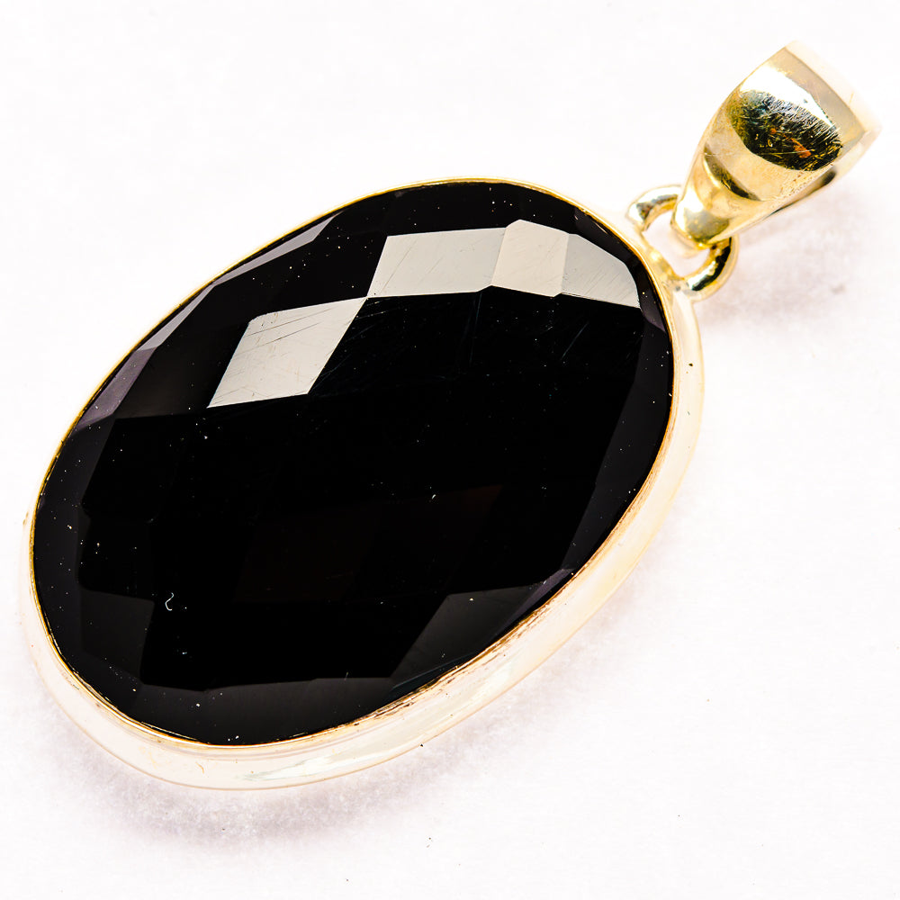 Black Onyx Pendants handcrafted by Anasilvercos - PD20678