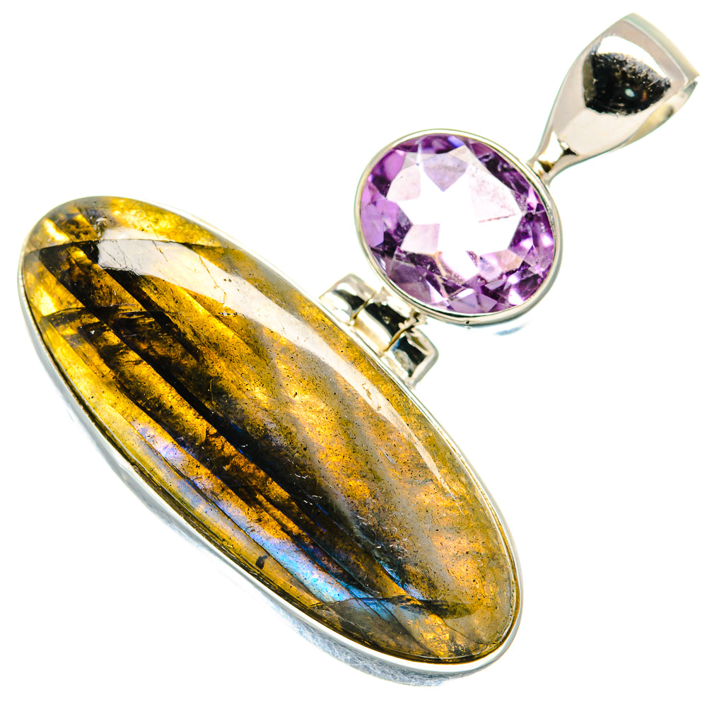 Labradorite Pendants handcrafted by Anasilvercos - PD20693