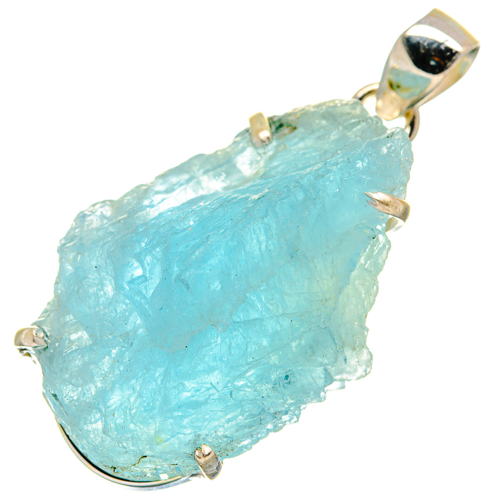 Aquamarine Pendants handcrafted by Anasilvercos - PD20720