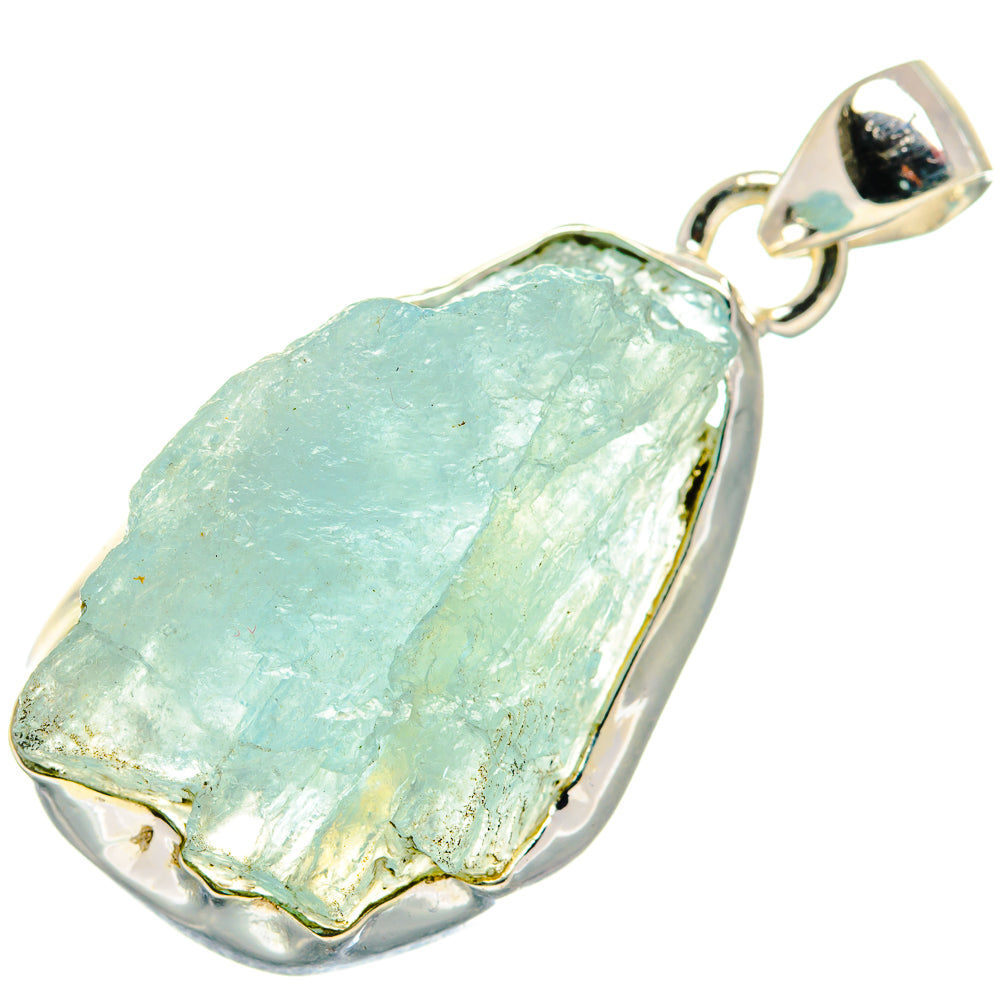 Aquamarine Pendants handcrafted by Anasilvercos - PD20722